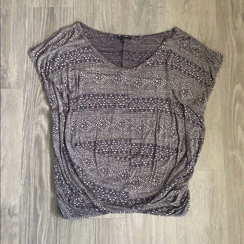 Anthropologie Ella Moss Aztec Blouse